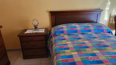 Camera da letto in arte povera