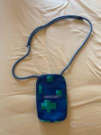 Borsello da bambino minecraft