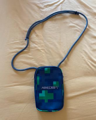 Borsello da bambino minecraft