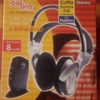 cuffie senza fili a infrarossi vintage