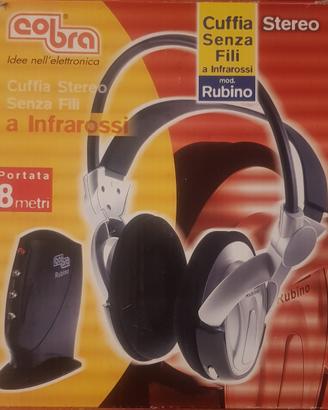 cuffie senza fili a infrarossi vintage