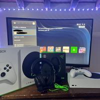 Xbox series S+ Cuffie Razer Blackshark V2X
