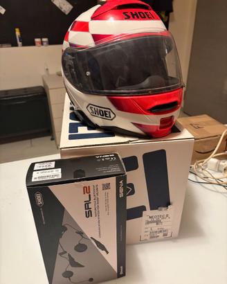SHOEI Neotec2 aerografato con interfono integrato