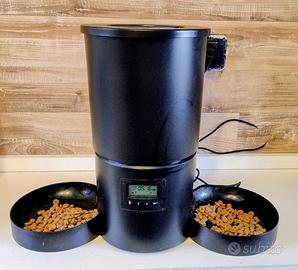 Dispenser Cibo Automatico 4.2L – Doppia Ciotola –