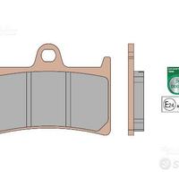 2 coppie pastiglie malossi yamaha tmax 500 530 560