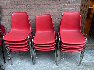 Sedie rosse