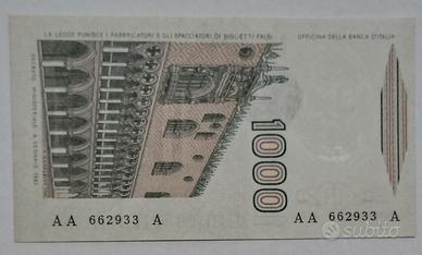 1000 lire Marco Polo "Tripla A"