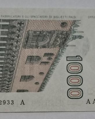 1000 lire Marco Polo "Tripla A"