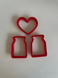 SET 3 STAMPINI NUTELLA PER PANCAKE O BISCOTTI