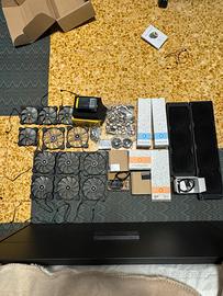 Impianto raffreddamento a liquido per computer