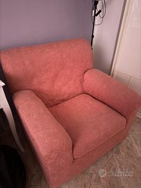 Poltrona rosa