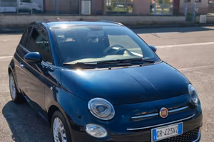 splendida Fiat 500 Hybrid interni in PELLE