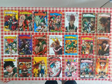 Volumi manga My Hero Academia 1÷41 + Team Up 1÷5