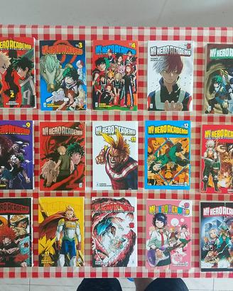 Volumi manga My Hero Academia 1÷41 + Team Up 1÷5