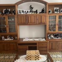 Mobili in noce nazionale multiuso per salotto