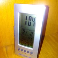 Orologio da tavolo sveglia calendiario termometro