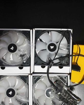 Ventole Corsair RGB (4 pezzi)