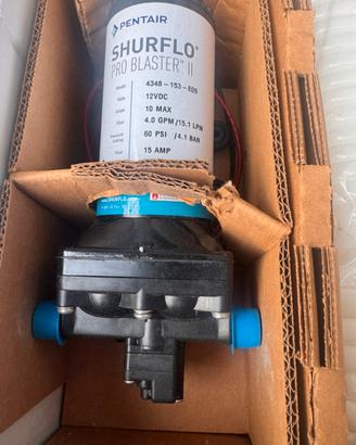 Pompa acqua camper shurflo kit lavaggio