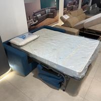 Divano letto con rete e materasso
