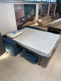 Divano letto con rete e materasso