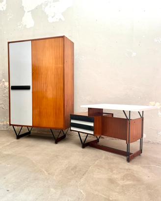 Enzo Strada, set da ufficio anni ‘70