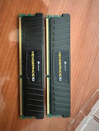 Corsair vengeance lp kit CML8GX3M2A1600C9 tot 8GB