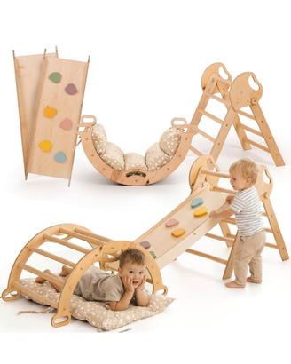 5-in-1 Telaio da Arrampicata per Bambini