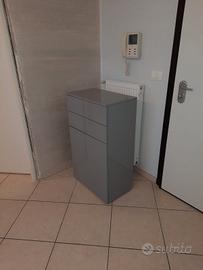 mobiletto grigio lucido