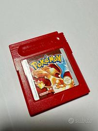 Nintendo Game BOY POKEMON ROSSO