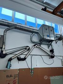 Impianto di aspirazione fumi