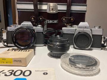Macchine fotografiche reflex analogiche MINOLTA