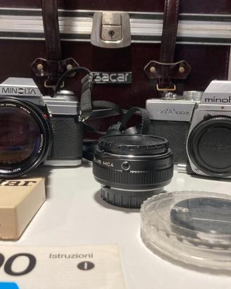 Macchine fotografiche reflex analogiche MINOLTA