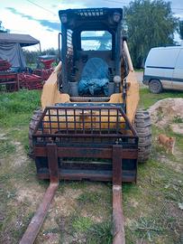 Bobcat,forche,benna e betoniera