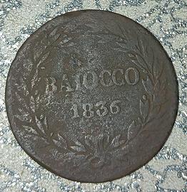 vaticano, Gregorio XVI baiocco 1836