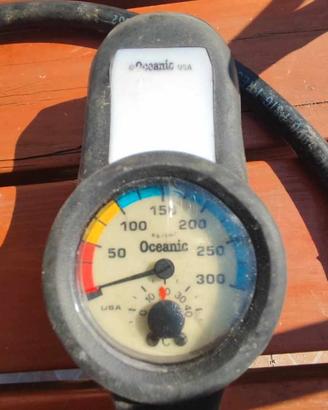 Manometro più bussola per sommozzatori OCEANIC
