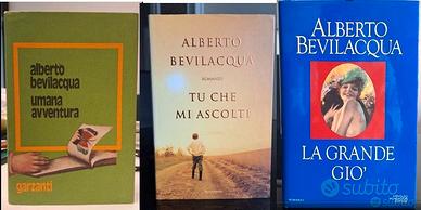 Alberto Bevilacqua - 3 romanzi originali in blocco