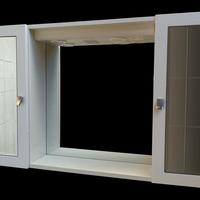 Mobiletto specchio da bagno