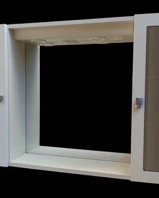 Mobiletto specchio da bagno