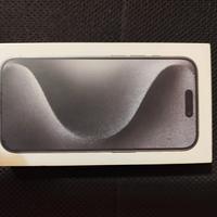 iphone 15 pro 128 GB nuovo con fattura