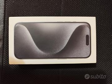 iphone 15 pro 128 GB nuovo con fattura