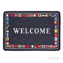 Tappeto da barca o da bagno in tessuto welcome