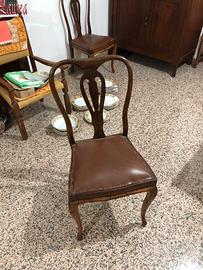 Sedie sedia antiche fine 1800 restaurate entra