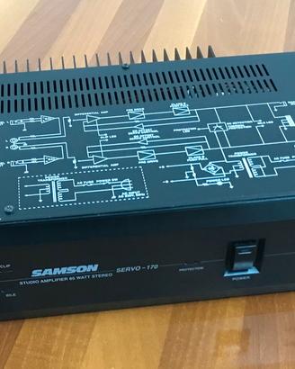 Amplificatore Samson Servo 170 85W