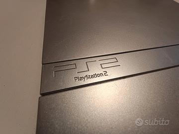 PS2 slim saint silver