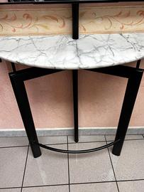 consolle con specchio