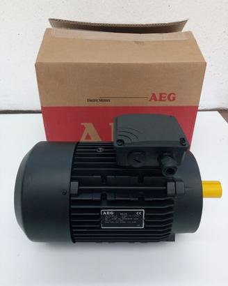 8A MOTORE ELETTRICO AEG 4 KW TRIFASE 220/400V 