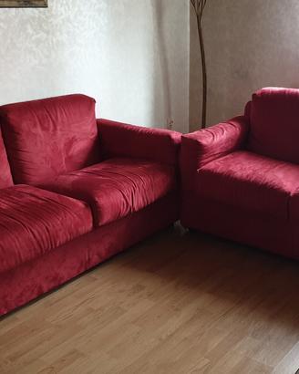 Set divano 3 e 2 posti