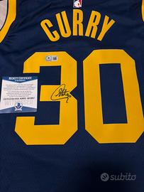 Canotta NBA CURRY-Autografata