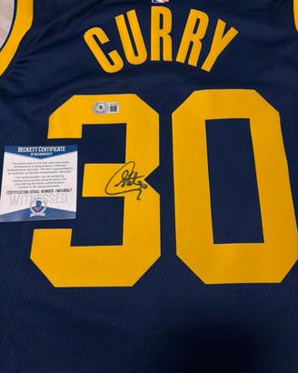 Canotta NBA CURRY-Autografata