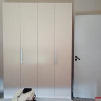 armadi 4 ante + letto + 2 comodini